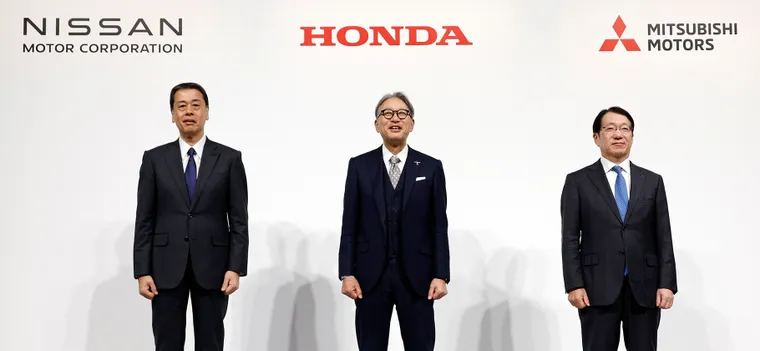 Honda and Nissan begin merger talks to make company third-largest automaker